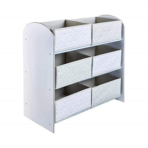 Worlds Apart Meuble de Rangement pour Chambre d’Enfant avec 6